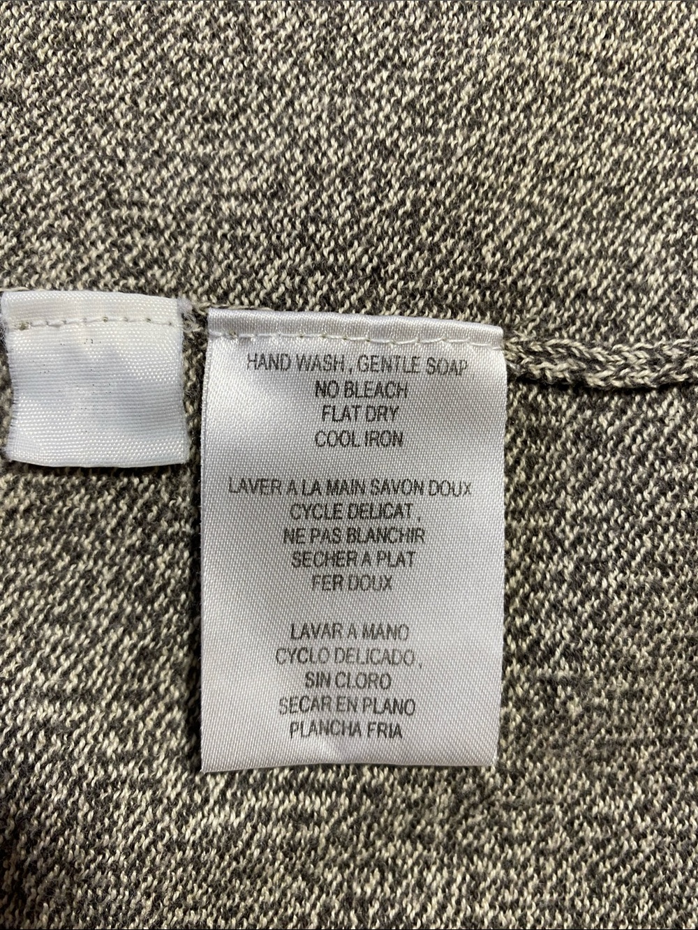 URBAN COLLECTION BY JERELL Vintage Mock Neck Women's Sweater in Taupe—L - Picture 5 of 7